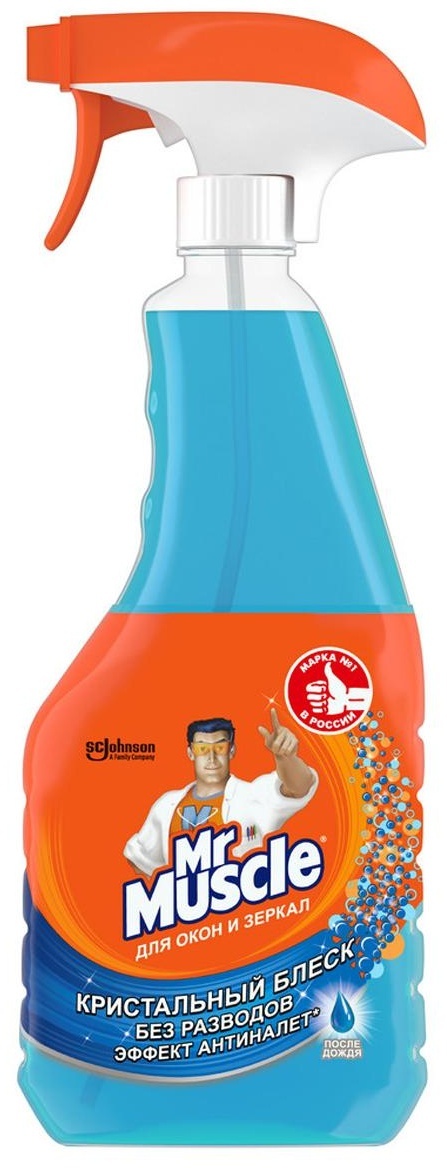 Средство для мытья стекол и др. поверхностей Mr. Muscle 