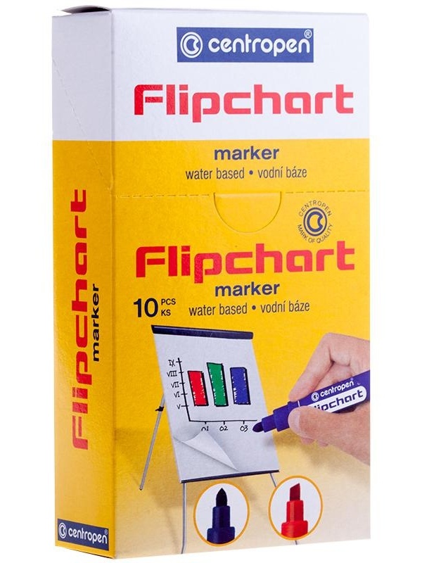 Маркер для флипчартов Centropen 