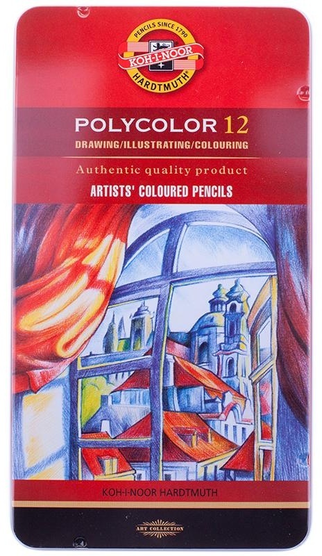 Карандаши цветные художественные Koh-I-Noor 