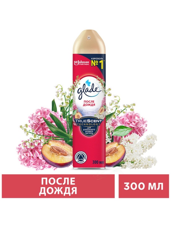 Освежитель воздуха аэрозольный Glade 