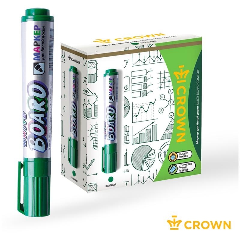 Маркер для белых досок Crown 