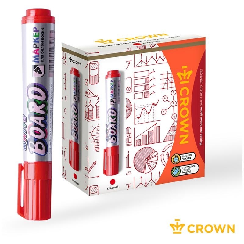 Маркер для белых досок Crown 