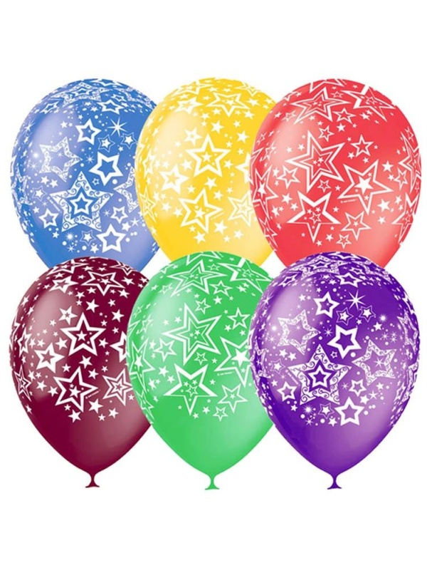 Воздушные шары,  25шт., M12/30см, ПатиБум 