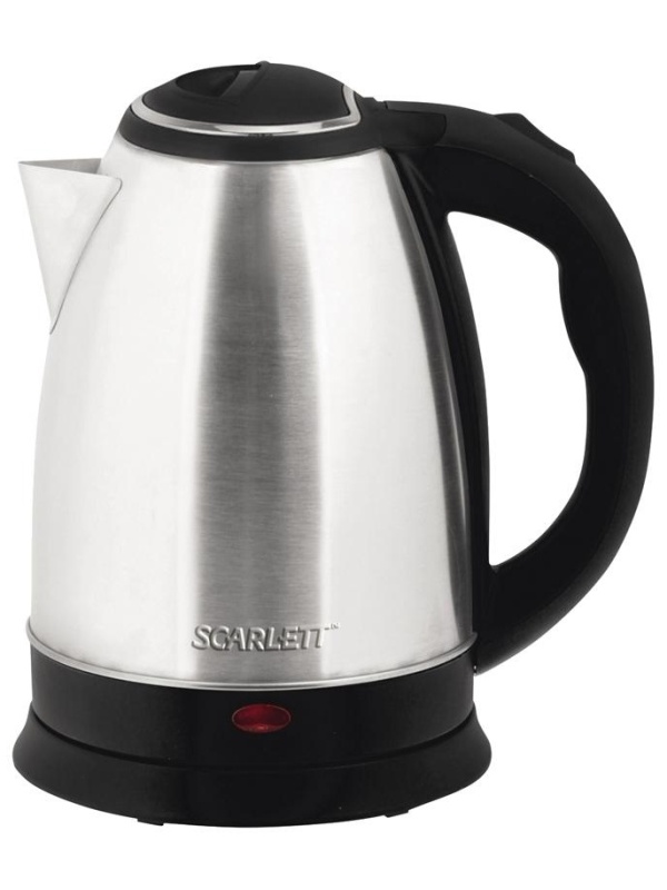 Чайник электрический Scarlett SC-EK21S26, 2л, 1800Вт, нержавеющая сталь