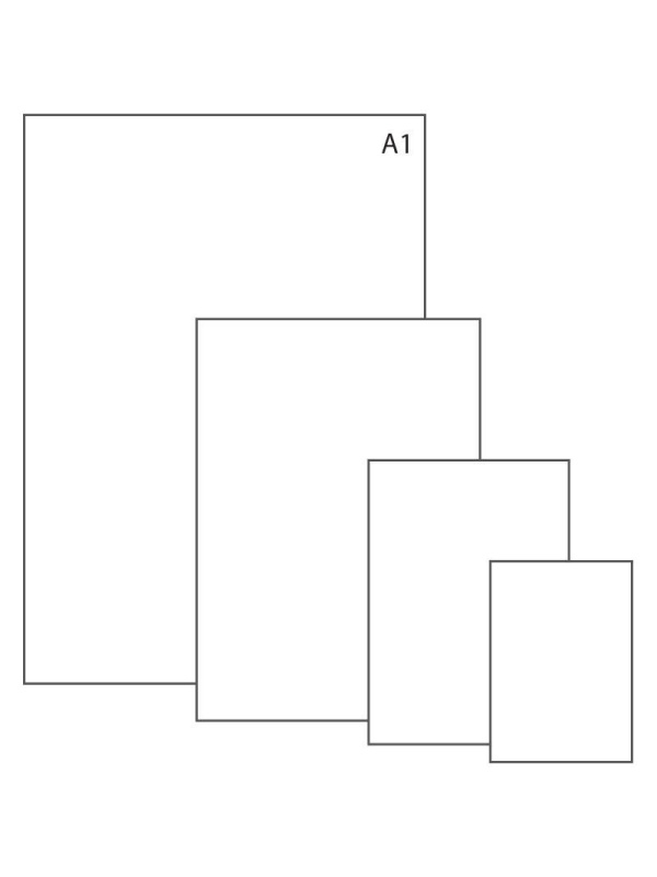 Ватман А1, 860*610, ЛенГознак, 200г/м2, по 100л.