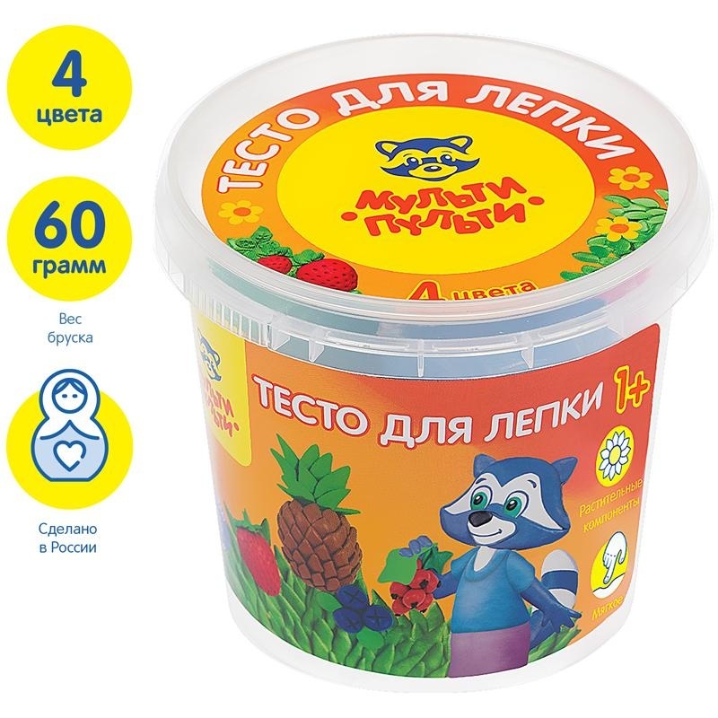 Тесто для лепки Мульти-Пульти 