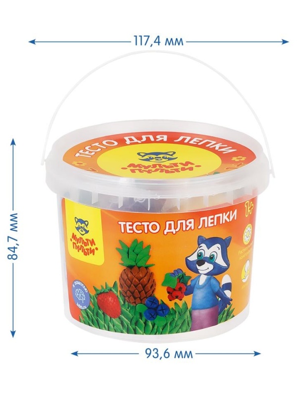 Тесто для лепки Мульти-Пульти 