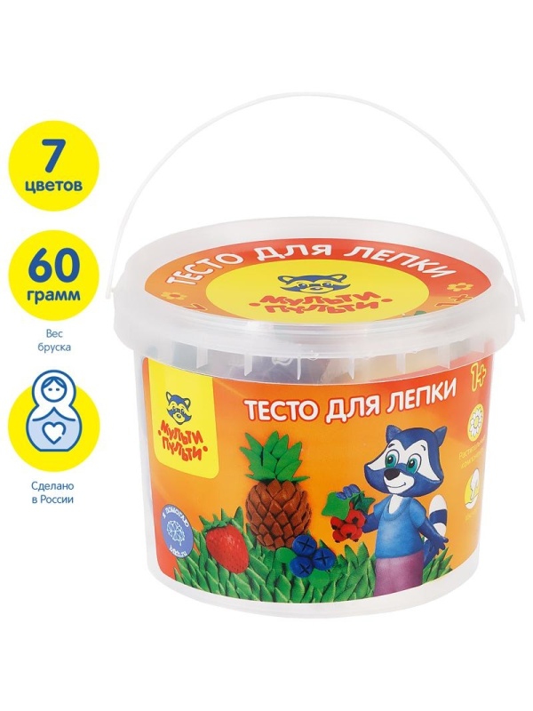 Тесто для лепки Мульти-Пульти 