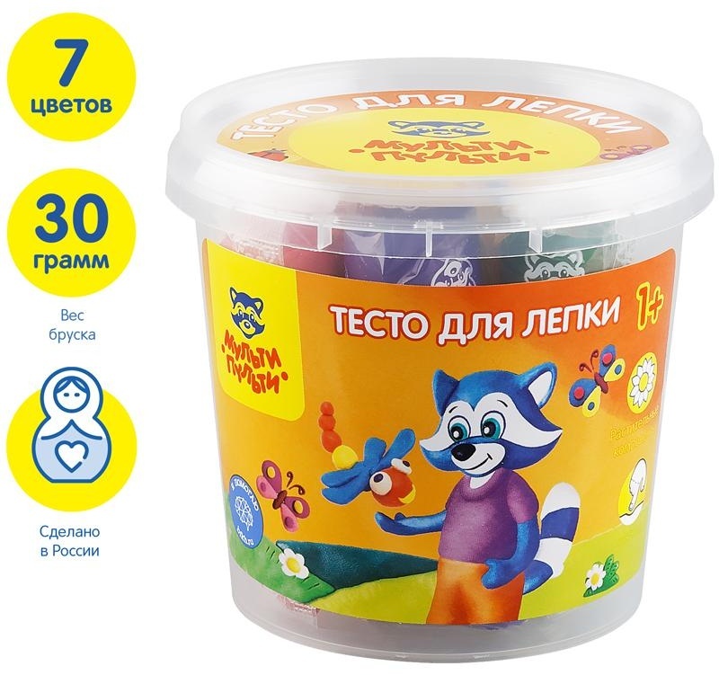Тесто для лепки Мульти-Пульти 