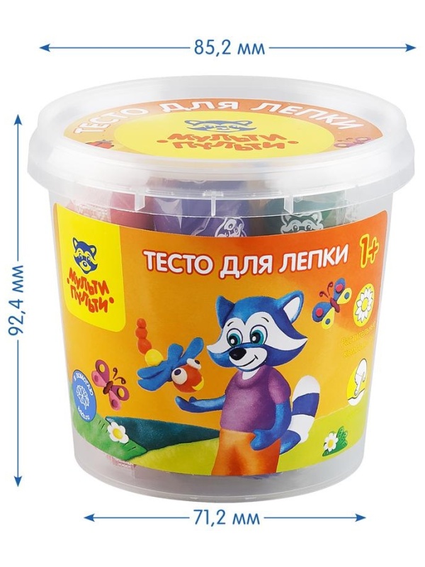 Тесто для лепки Мульти-Пульти 