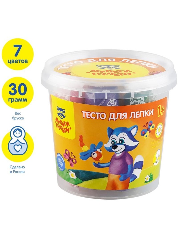Тесто для лепки Мульти-Пульти 