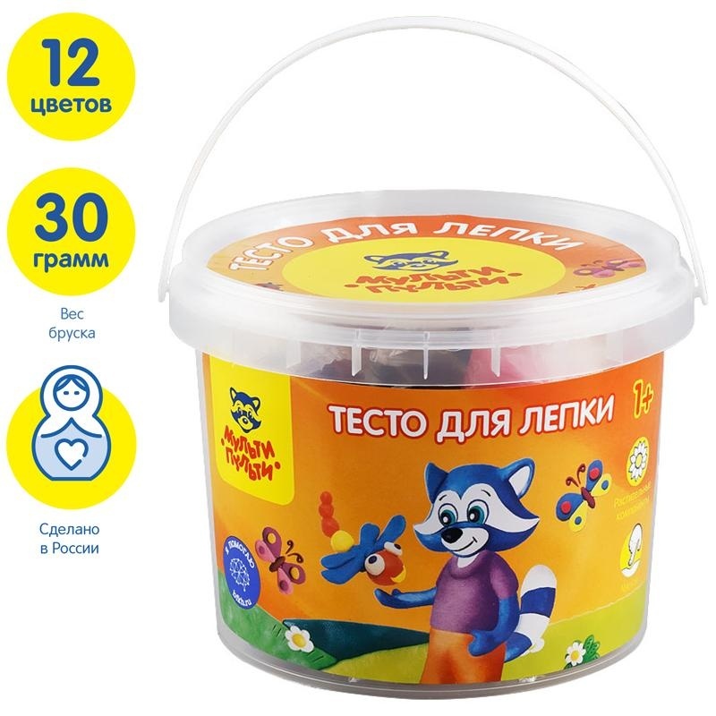 Тесто для лепки Мульти-Пульти 