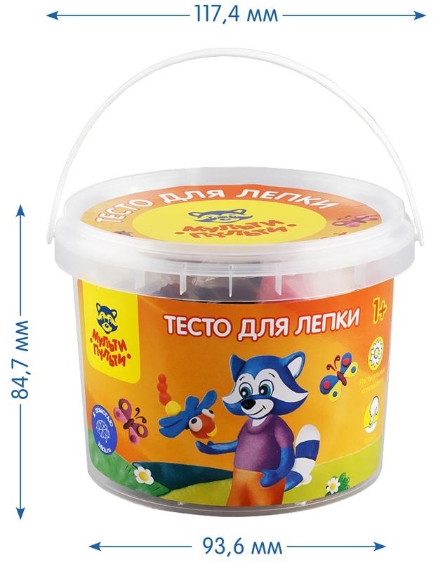 Тесто для лепки Мульти-Пульти 