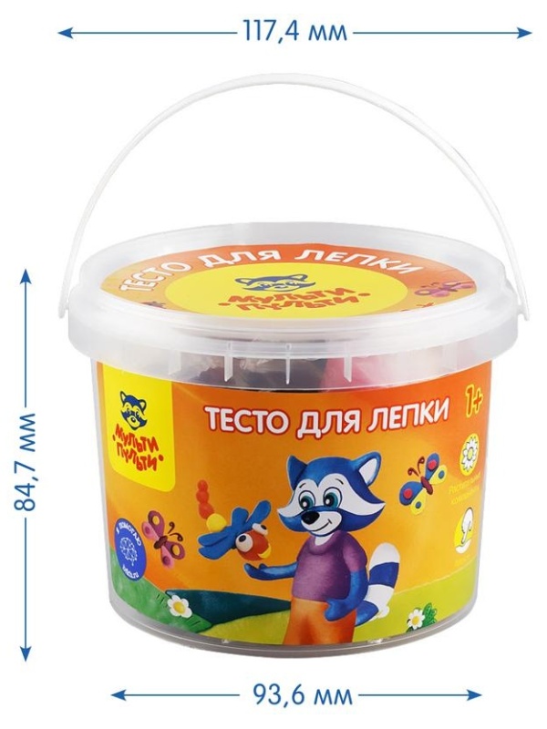 Тесто для лепки Мульти-Пульти 