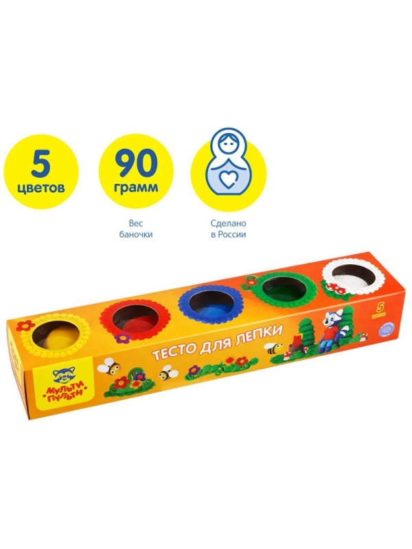 Тесто для лепки Мульти-Пульти 