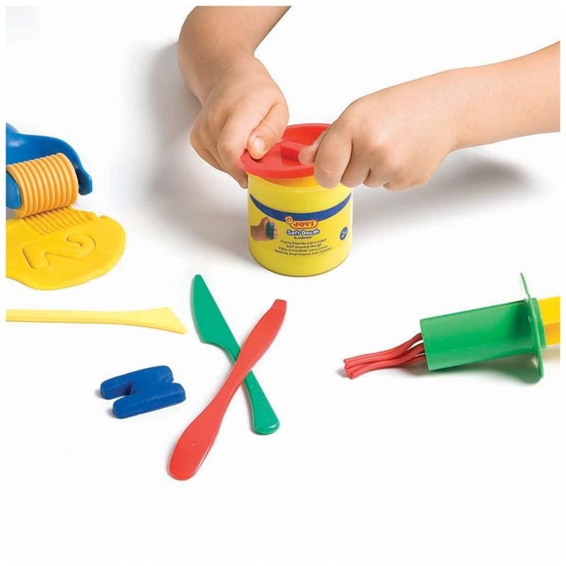 Тесто для лепки JOVI, 10 цветов*110г, картон