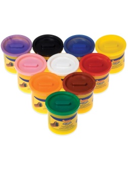 Тесто для лепки JOVI, 10 цветов*110г, картон