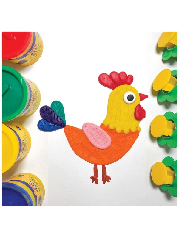 Тесто для лепки JOVI, 10 цветов*110г, картон