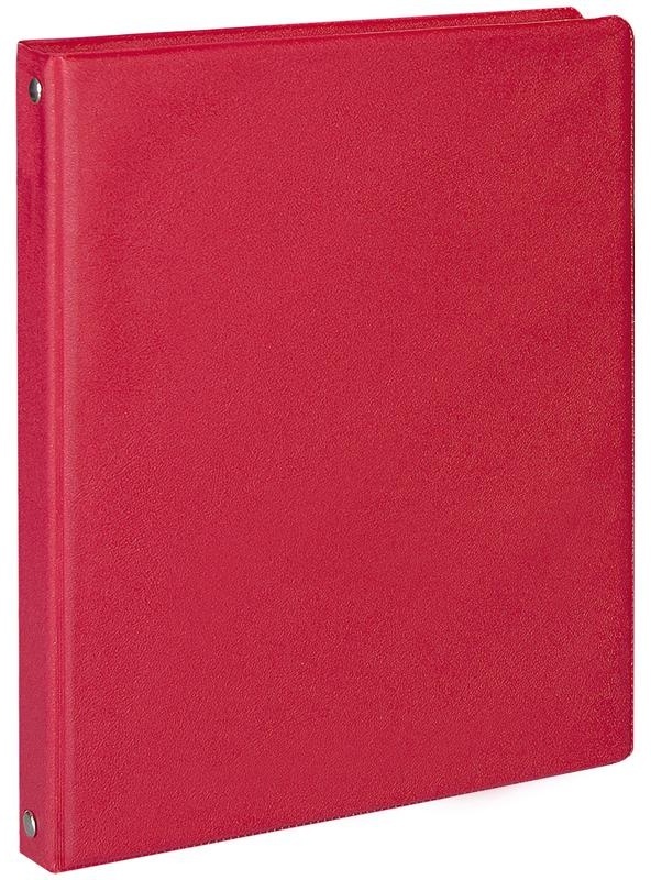 Тетрадь на кольцах А5, 80л., ArtSpace, обл. ПВХ, красный