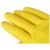 Перчатки резиновые хозяйственные OfficeClean Универсальные, разм. XL, желтые, пакет с европодвесом