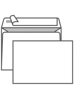 Конверт С6, KurtStrip, 114*162мм, б/подсказа, б/окна, отр. лента, внутр. запечатка