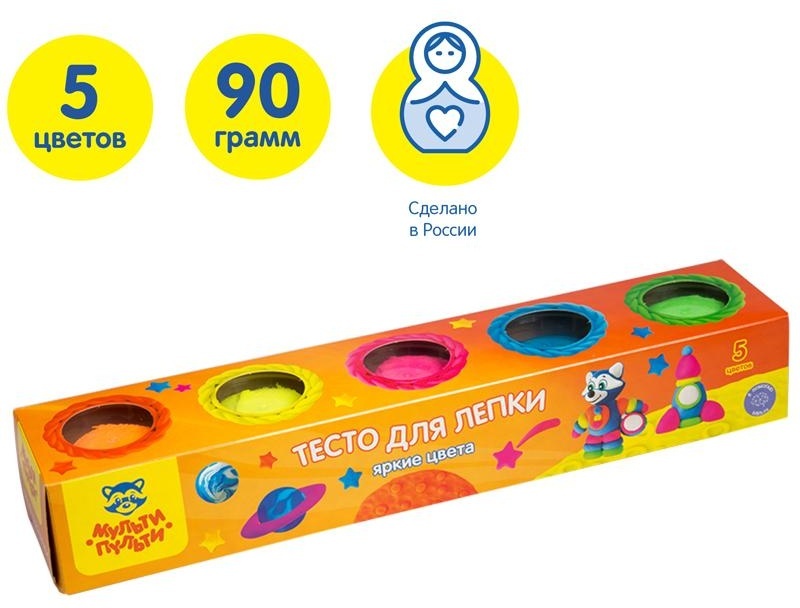 Тесто для лепки Мульти-Пульти 