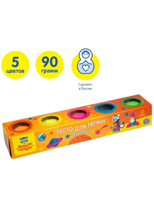 Тесто для лепки Мульти-Пульти 