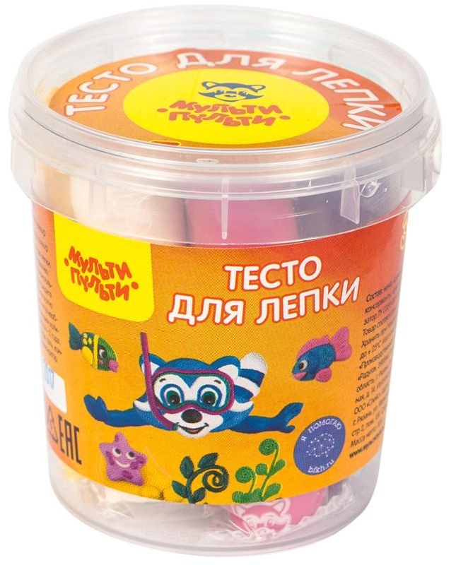 Тесто для лепки Мульти-Пульти 