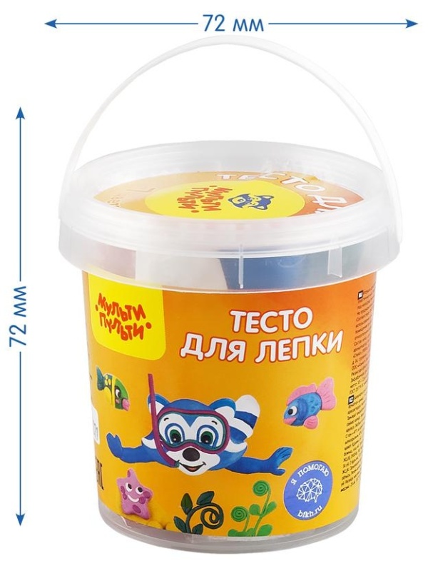 Тесто для лепки Мульти-Пульти 