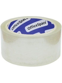 Клейкая лента упаковочная OfficeSpace, 48мм*66м, 40мкм