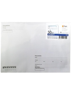 Конверт C4, KurtStrip, 229*324мм, с подсказом, б/окна, кл. край