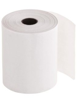 Чековая лента термо 57*30*12 (29м), НБК, 48г/м2 термослой наружу