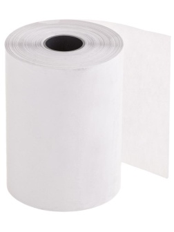 Чековая лента термо 80*80*18 (50м), НБК, 48г/м2 термослой наружу