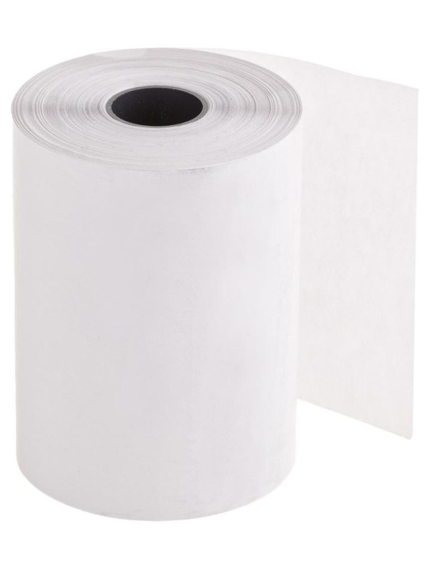 Чековая лента термо 80*80*18 (50м), НБК, 48г/м2 термослой наружу