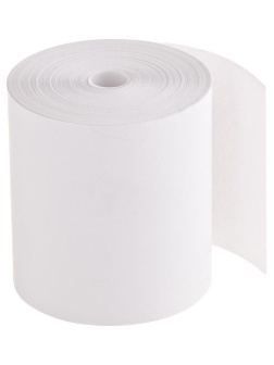 Чековая лента термо 80*80*12 (70м), НБК, 48г/м2 термослой наружу