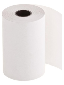 Чековая лента термо 57*30*12 (19м), НБК, 48г/м2 термослой наружу
