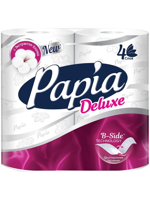 Бумага туалетная Papia 