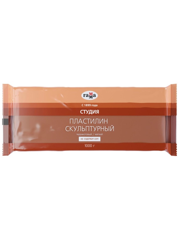 Пластилин скульптурный Гамма 