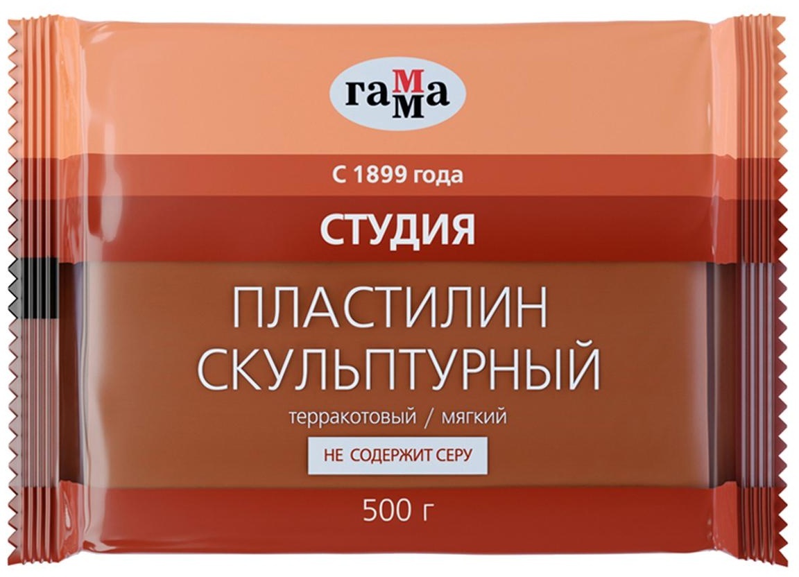Пластилин скульптурный Гамма 