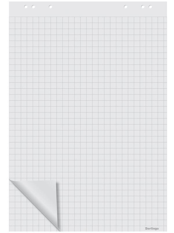 Блокнот для флипчарта Berlingo 64*96см, 20л., клетка