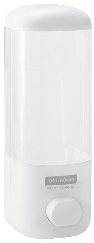 Диспенсер для жидкого мыла OfficeClean Professional, наливной, ABS-пластик, механический, белый, 0,5л