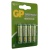 Батарейка GP Greencell AA (R6) 15S солевая, BL4