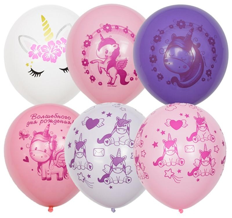 Воздушные шары,  25шт., M12/30см, ПатиБум 