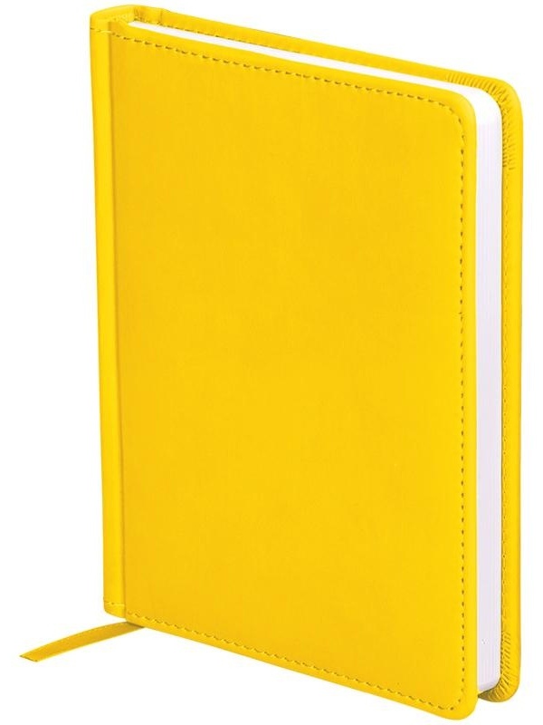 Ежедневник недатированный, А6, 136л., кожзам, OfficeSpace 