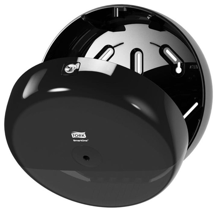Диспенсер для туалетной бумаги в рулонах Торк SmartOne (T8), пластик, механический, черный, 680008 (ПОД ЗАКАЗ)