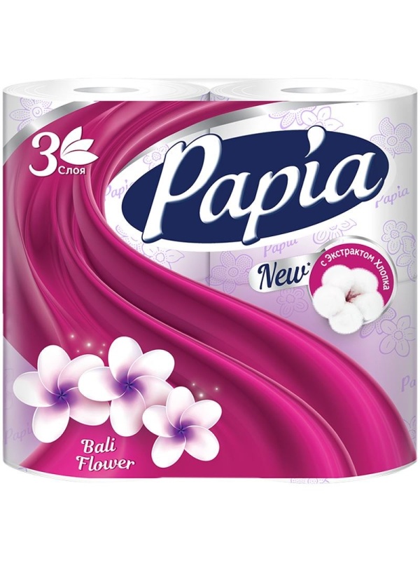 Бумага туалетная Papia 
