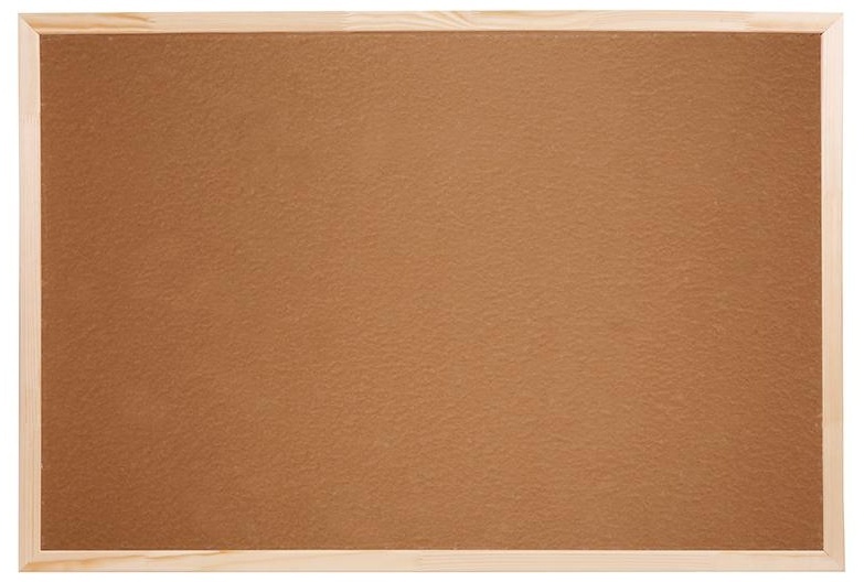 Доска пробковая OfficeSpace, 60*90см, деревянная рамка