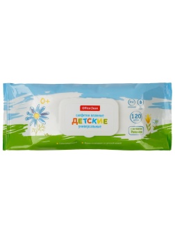 Салфетки влажные OfficeClean 