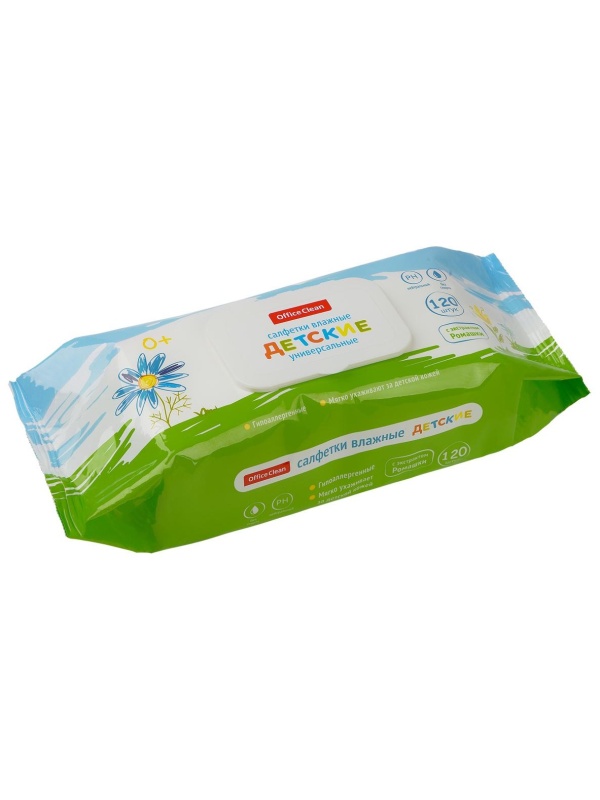 Салфетки влажные OfficeClean 