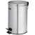 Ведро-контейнер для мусора (урна) OfficeClean Professional, 20л, нержавеющая сталь, хром